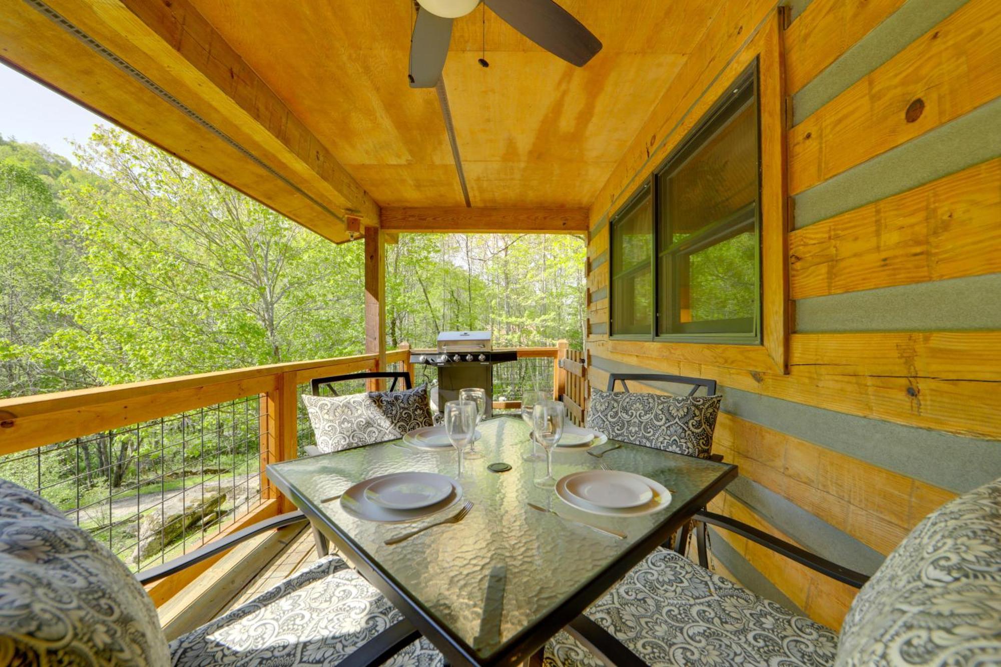 North Carolina Cabin - Hot Tub, Near Coopers Creek Bryson City Ngoại thất bức ảnh